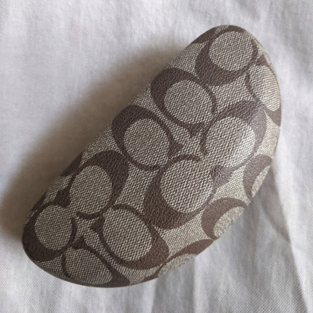 Coach sunglasses logo case - Picture 2 of 7
